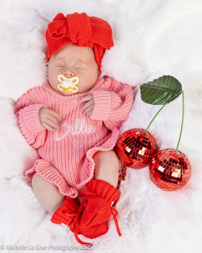 Blossom Pink Romper & Booties