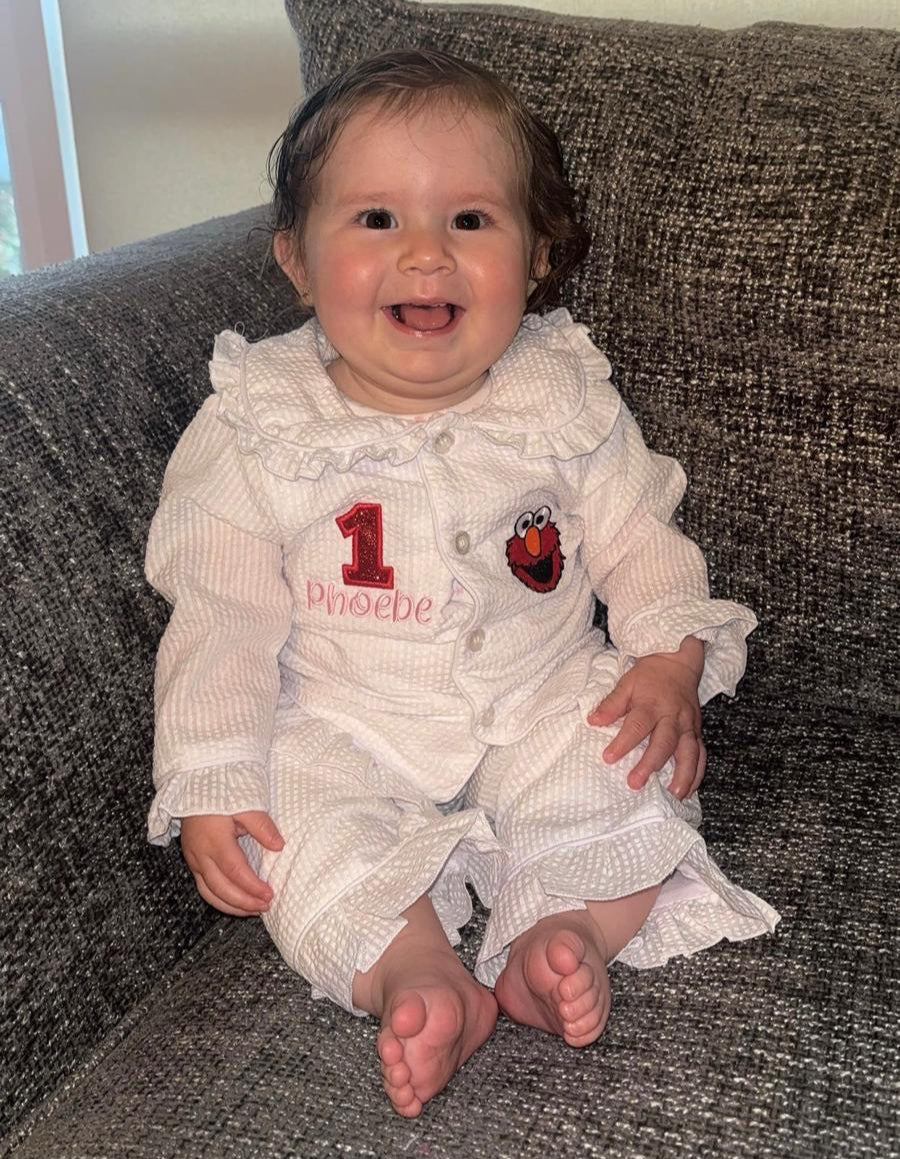 Bespoke Seersucker White Frill Pyjamas Girl Edition