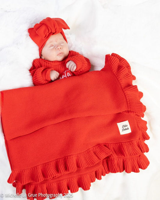 Little Bundle Collection Blanket Romper & Booties