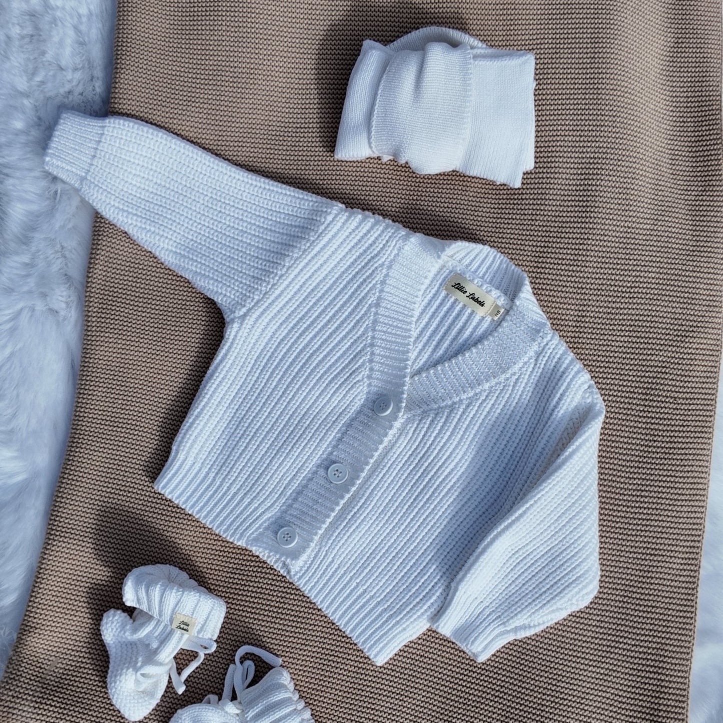 White Cardigan